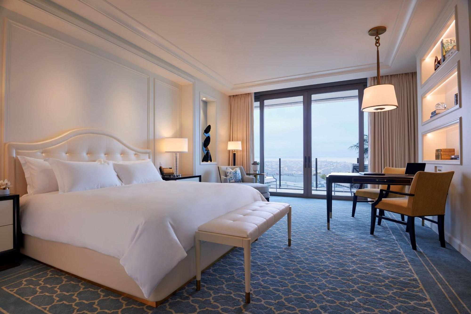 Chambre Lit King-Size Deluxe avec Terrasse et Vue